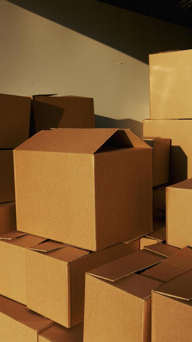 Cardboard boxes