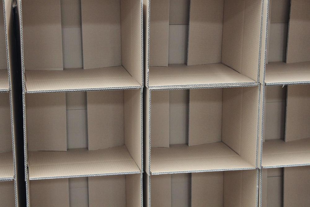 Cardboard boxes